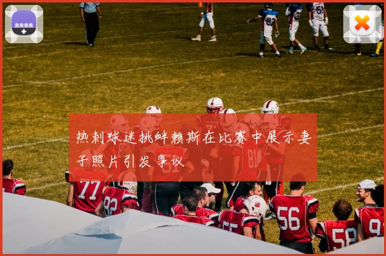 热刺球迷挑衅赖斯在比赛中展示妻子照片引发争议